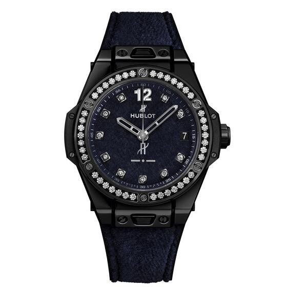 AAA Replica Hublot Big Bang One Click Italia Independent Dark Blue Velvet Ladies Watch 465.CS.277J.NR.1204.ITI17